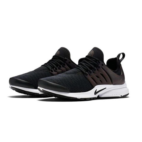 Nike Air Presto (Womens Size 6) Shoes 878068 001 Black White Oreo Panda - Picture 1 of 6
